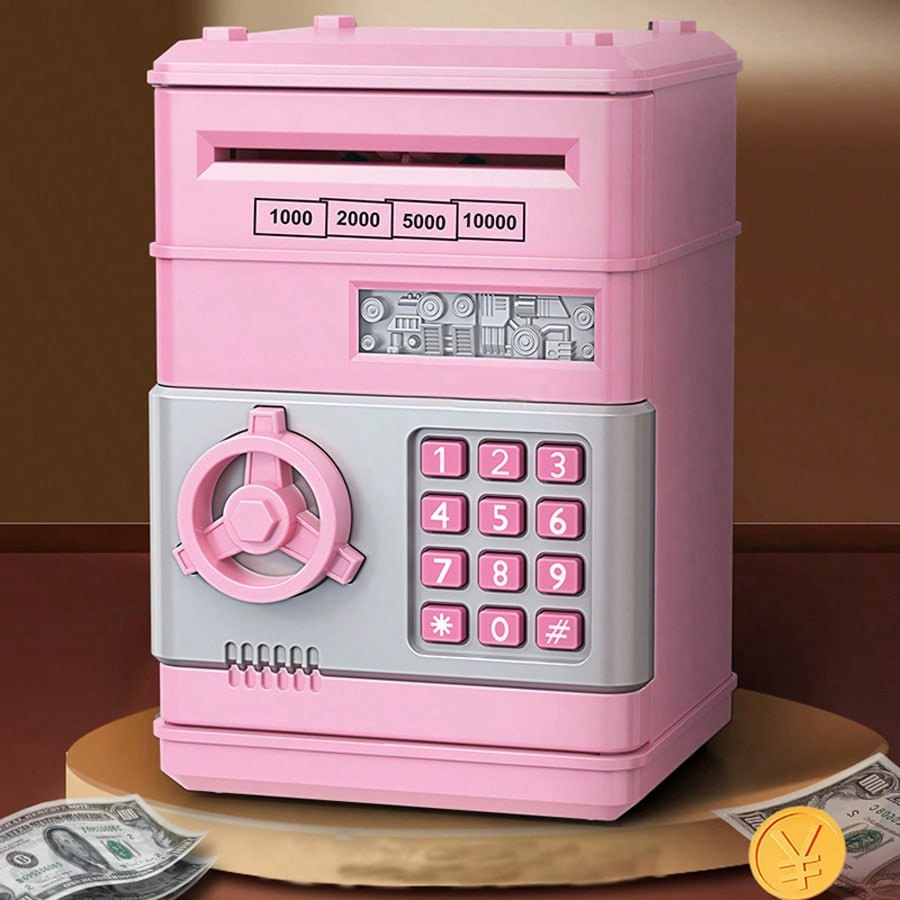 Educational Toys - Kids Mini ATM Piggy Bank,Electronic Cash