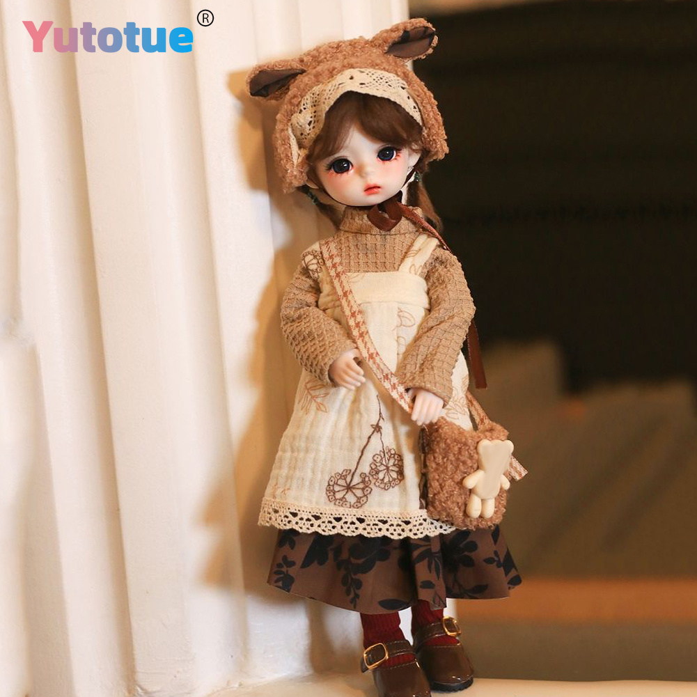 YUTOTUE 11 inch Height Girl Do - огляд і ціна Bjd Doll 1 6 Full Set With Clothes