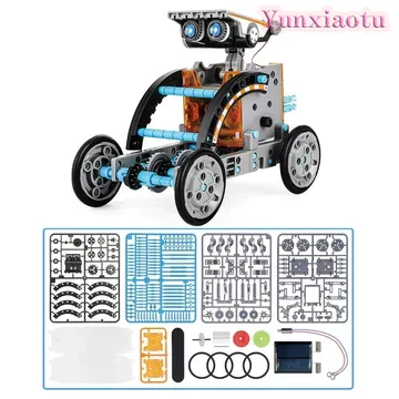 12-in-1 Solar Robot STEM Build - огляд і ціна Stem Solar Robot Kit For Kids