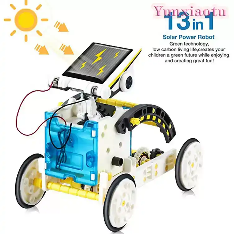 12-in-1 Solar Robot STEM Build - огляд і ціна Stem Solar Robot Kit For Kids
