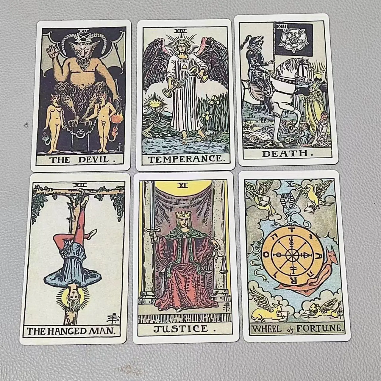 10.3*6cm The Classic Tarot 78  - огляд і ціна Tarot Cards Deck With Guidebook