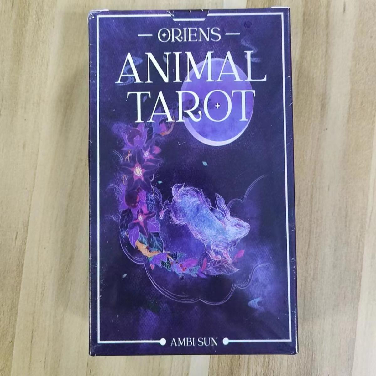 12x7 Cm Oriens Animal Tarot 78 - огляд і ціна Tarot Cards Deck With Guidebook