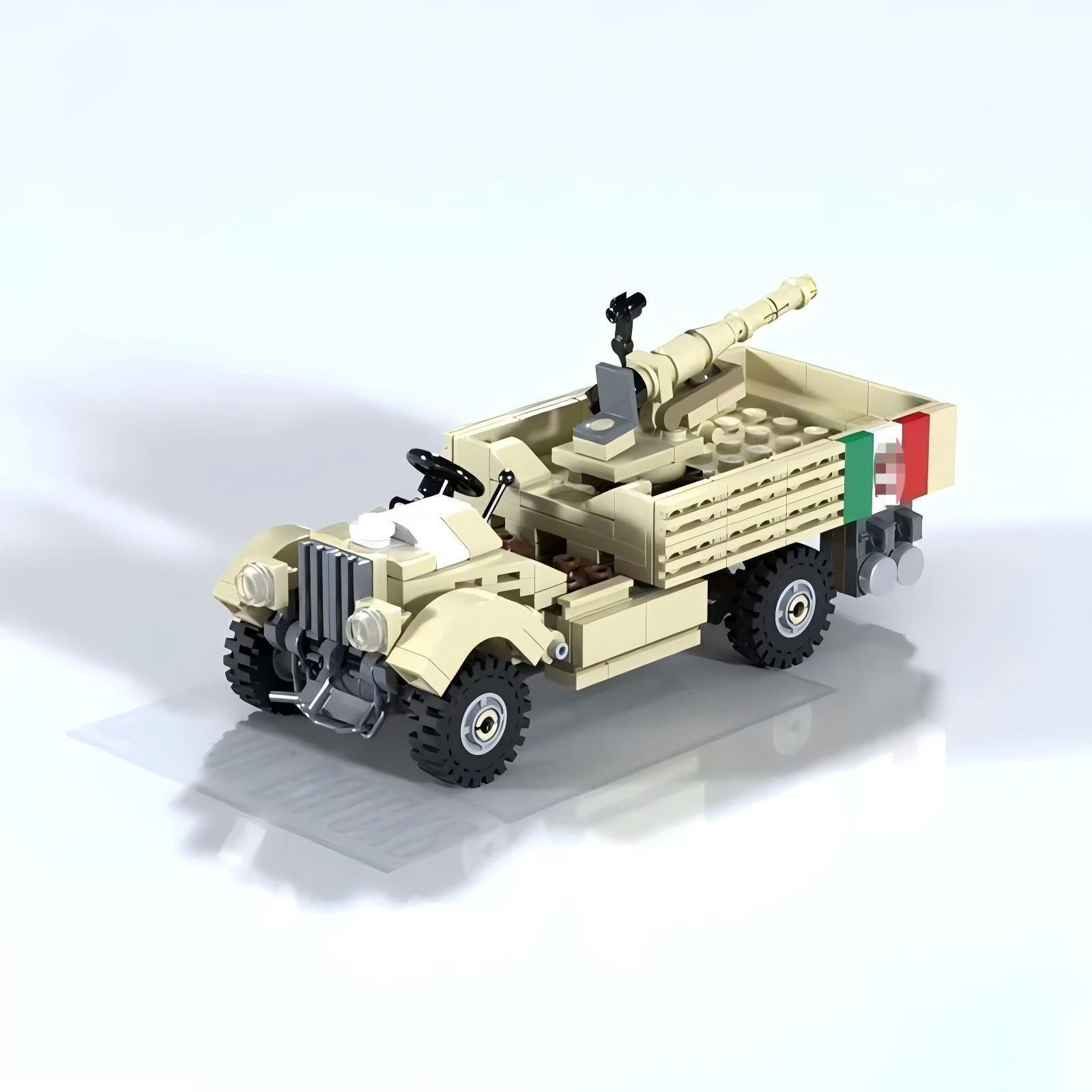 MOC Military Series Italian M1 - огляд і ціна Lego Compatible Military Tank