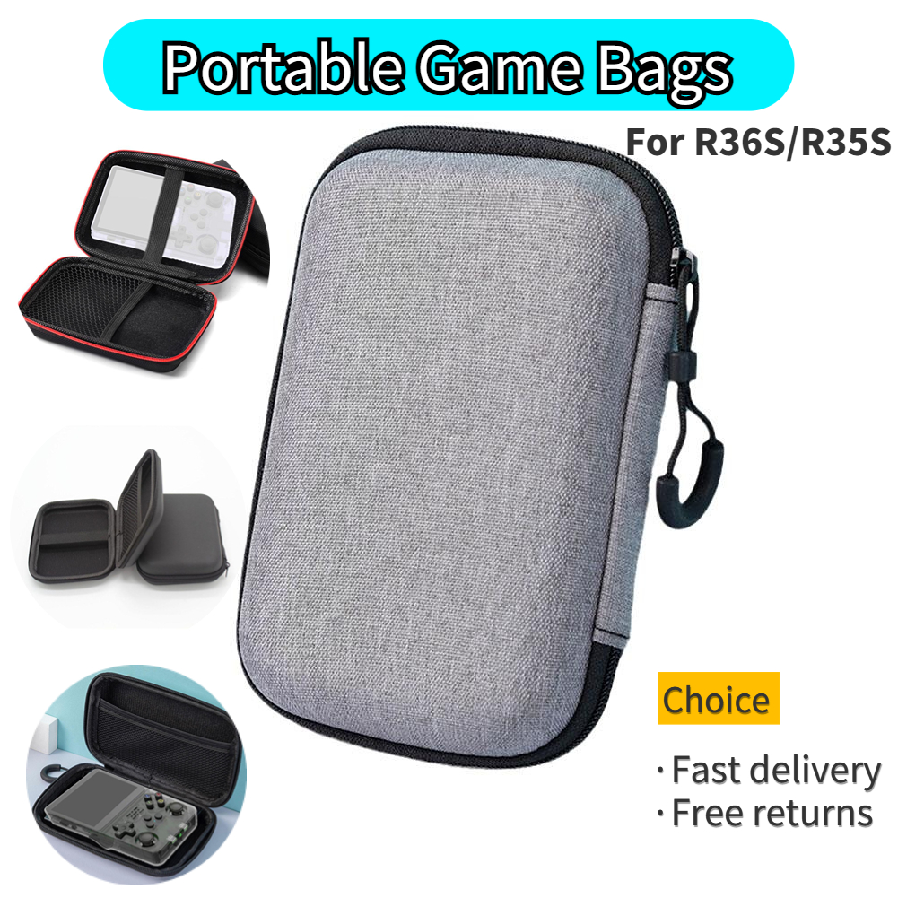 Portable Game Case for R36S/R3 - огляд і ціна Retro Handheld Game Console R36S