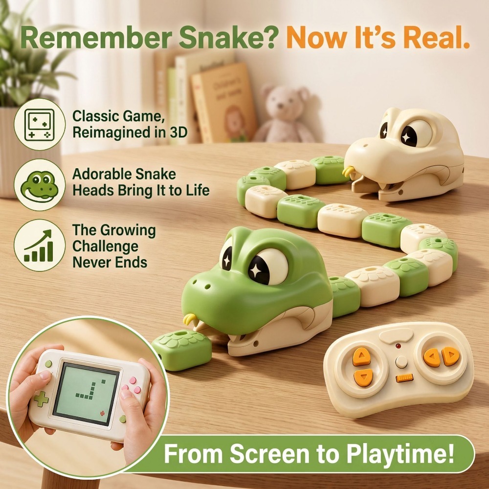 Remote Controlled Greedy Snake - огляд і ціна Remote Control Toys