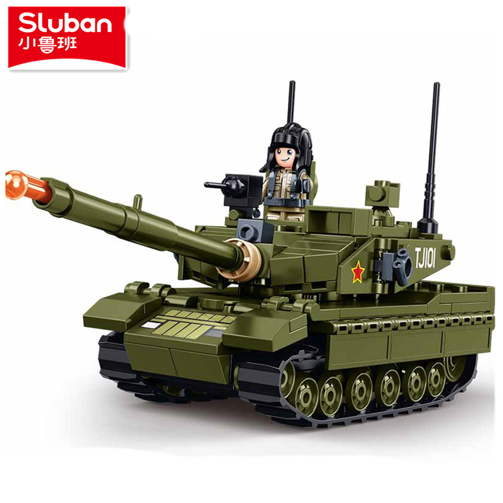Sluban 183PCS Army Main Battle - огляд і ціна Lego Compatible Military Tank