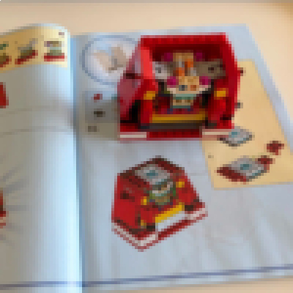In-stock White-Bearded Santa B - огляд і ціна Building Blocks