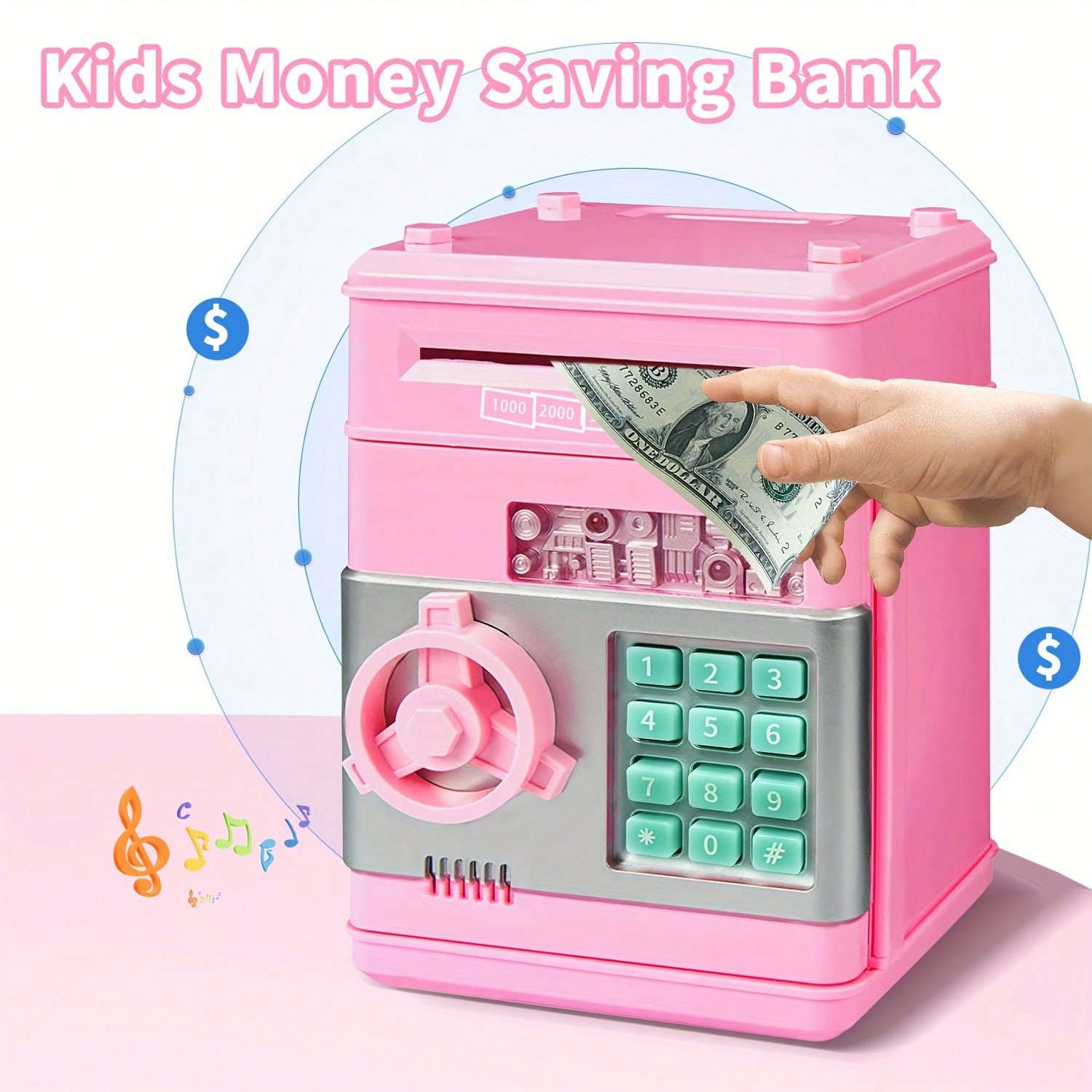 Kids Mini ATM Piggy Bank,Elect - огляд і ціна Educational Toys